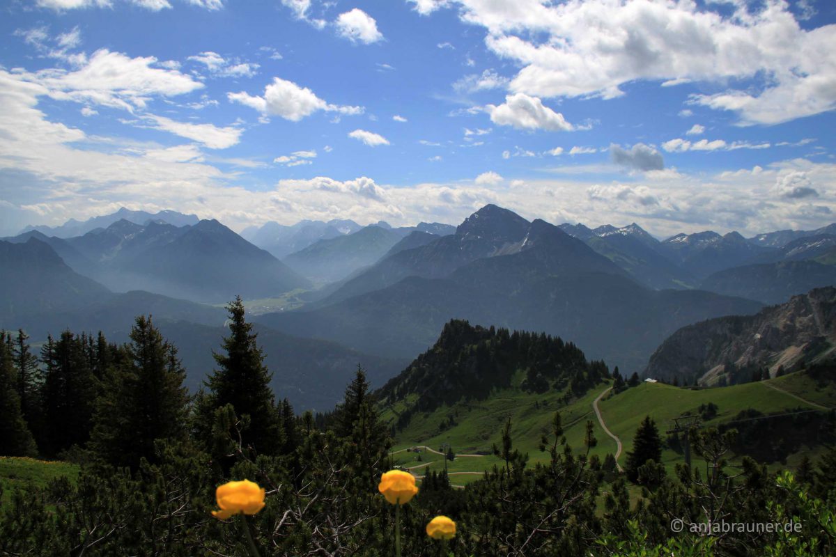 Blick vom Hahnenkamm