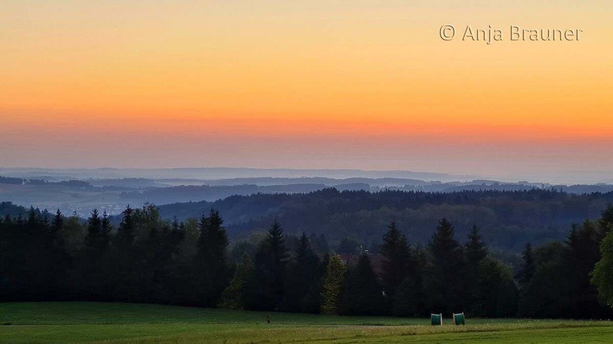 Morgenrot auf dem Höchsten