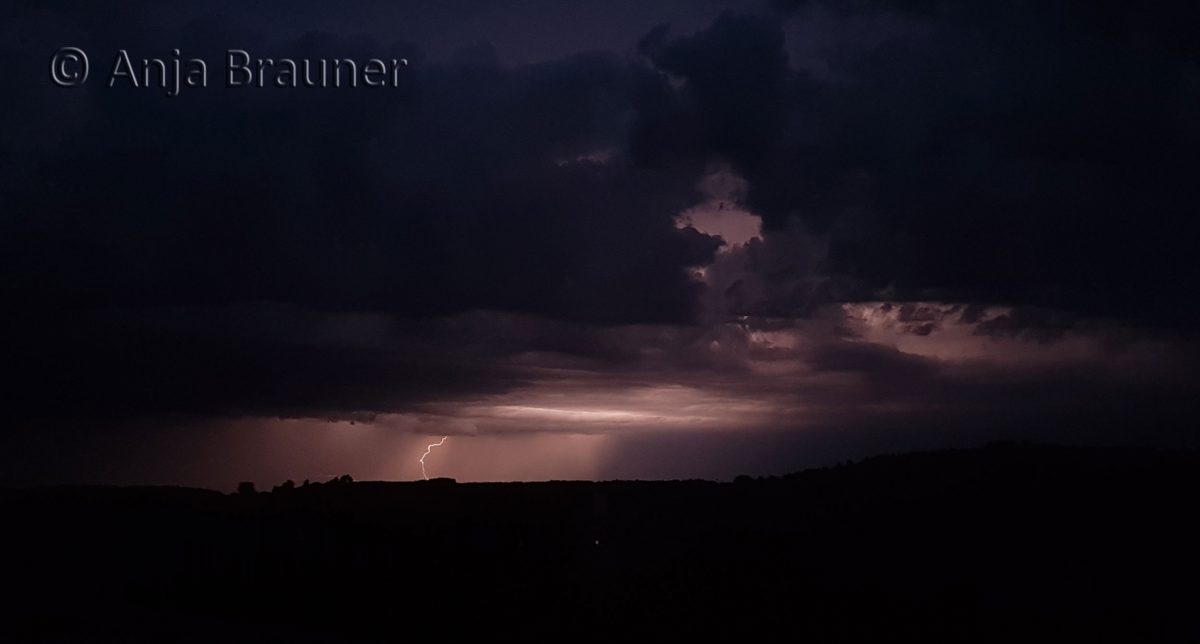 Boah war das ein Gewitter!